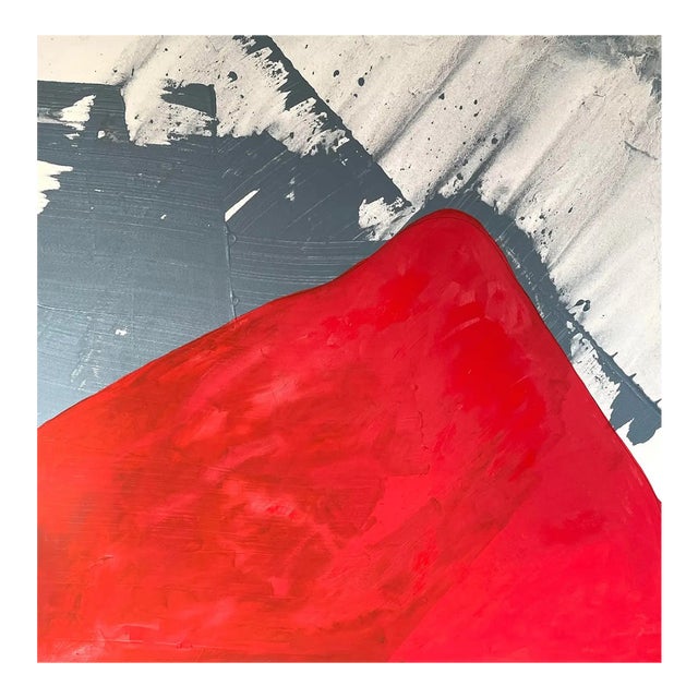 Matthew Izzo Painting on Canvas Titled "Red Mountain" For Sale