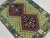 4'5" X 5'10" Green Afghan Chobi Kazak Geometric Wool Flatweave Kilim Rug For Sale - Image 6 of 16