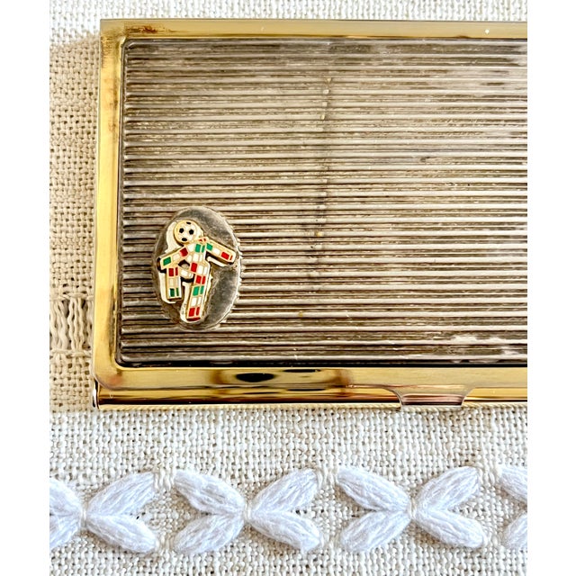 1990 Fifa World Cup Souvenir Gold Plated Card Holder Cigarette Case Italia ‘90 Italy Please see photos as this is the...
