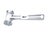 Late 20th Century Baccarat Crystal Gavel Handcrafted Clear Glass Decorative Display Piece Made in France For Sale - Image 9 of 11