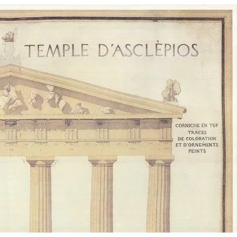 A. Defrasse Envoi De Rome Lithograph For Sale - Image 4 of 4