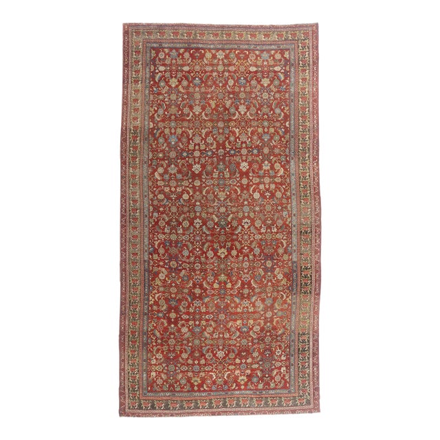 Late 19th Century Persian Karabakh Rug, 08'02 X 16'04 For Sale