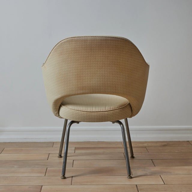 Saarinen Executive Armchair With Metal Legs for Knoll Chairish