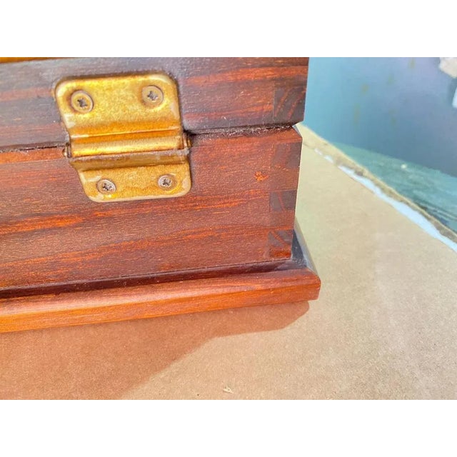 Wood Cigar Humidor in Macassar Ebony, France, 1960s For Sale - Image 7 of 12