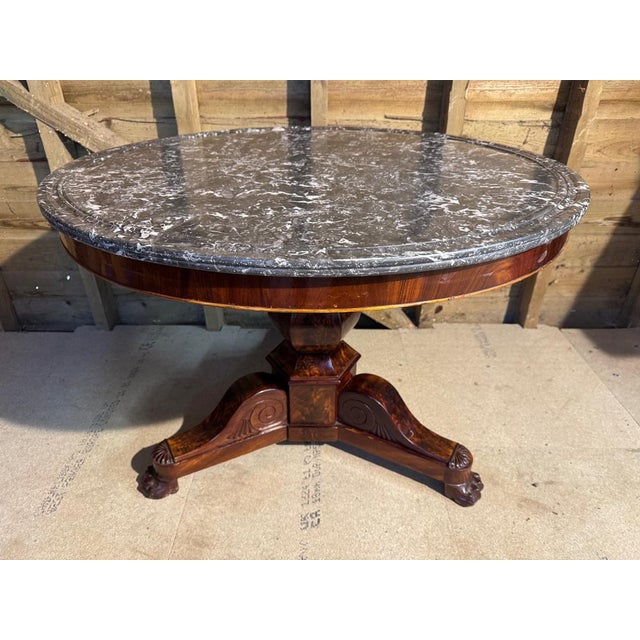 Antique French Gueridon Centre Table, 1830 For Sale - Image 13 of 13