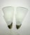 Art Deco Style Frosted Glass Wall Lights, 1970s, Set of 2 For Sale - Image 4 of 12