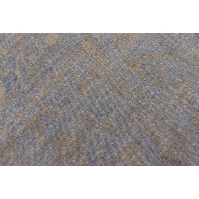 Modern Hand-Knotted Silk Tibetan Rug by Keivan Woven Arts 8'8 X 11'6 For Sale - Image 12 of 12