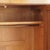 Large Art Nouveau 3-Door Wardrobe in Oak with Oval Mirror For Sale - Image 14 of 18