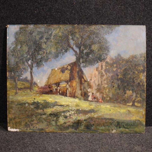 M. Gachet, a Countryside View with Figures, 1940, Oil on Panel For Sale - Image 17 of 17