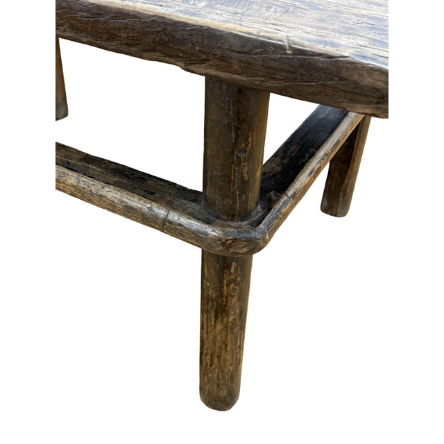 19th Century Chinese Northern Country-Style Kang Table Low Tea Table For Sale In New York - Image 6 of 11