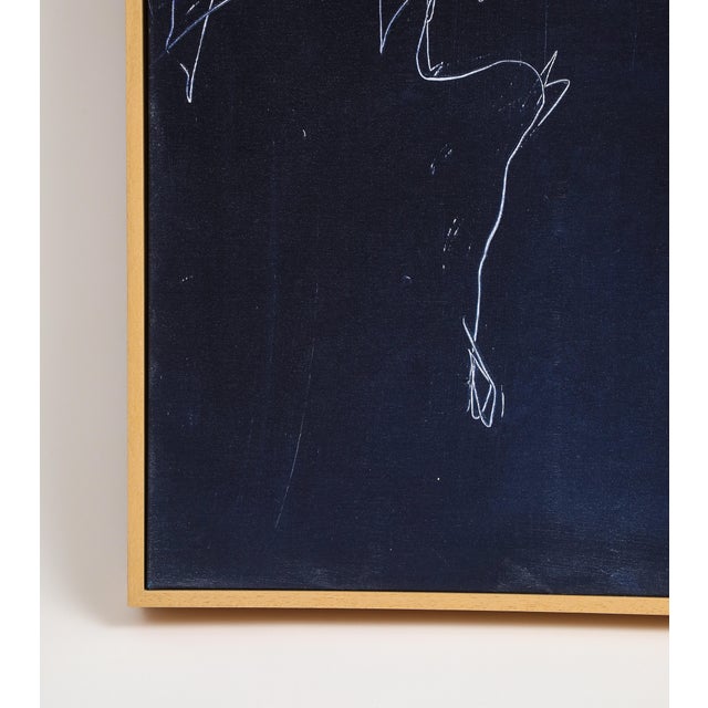 Abstract Kali Sanders, "Scratch", Synograph on Panel, 2020 For Sale - Image 3 of 11