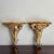 Mid-20th Century Carved Wood Rococo Style Wall Brackets -- A Pair For Sale - Image 11 of 18