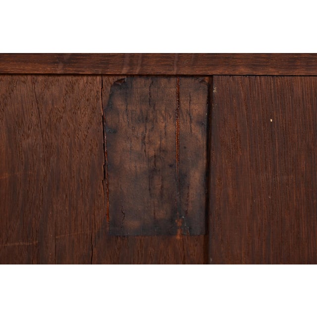 Gustav Stickley Antique Mission Oak Arts & Crafts Strap Hinge Sideboard, Circa 1910 For Sale - Image 15 of 16
