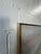 Late 20th Century Large Signed Lee Reynolds Coastal Harbor Painting Original Brass Gallery Frame For Sale - Image 5 of 8