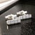 Traditional 1990s Pair of Georg Jensen Estate Mens Cufflinks Sterling Silver GJ29 For Sale - Image 3 of 12