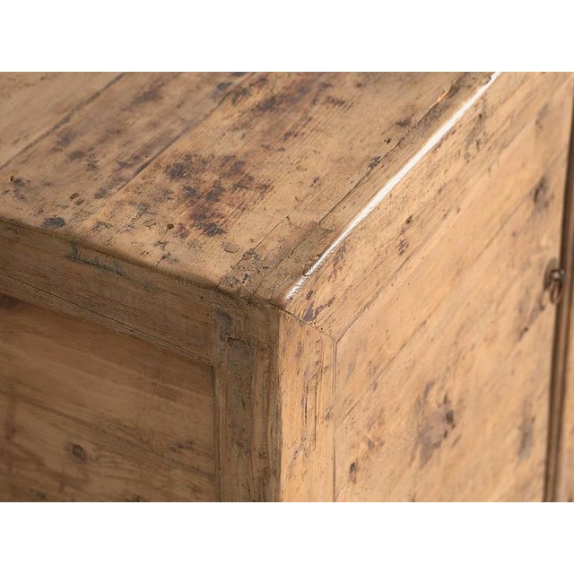 Rustic Antique Three-Door Sideboard, 1900 For Sale - Image 3 of 18