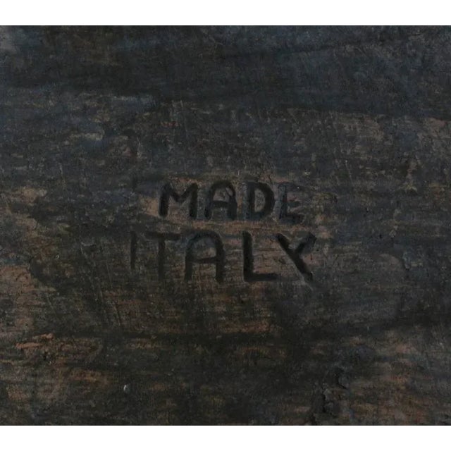 Mid-Century Modern Fired Glazed Pottery Ceramic Sculpture of a Wild Boar For Sale - Image 4 of 9