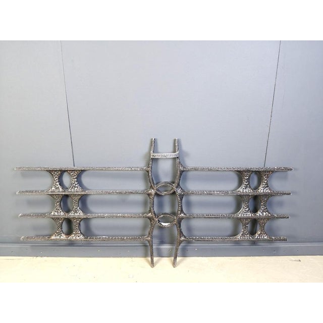 Large Brutalist Wall Sculpture, 1970s For Sale - Image 10 of 12
