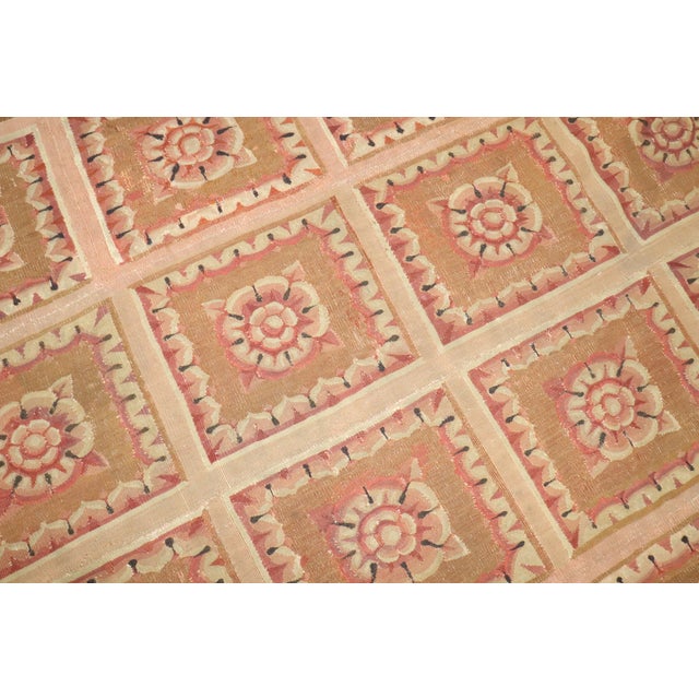 Textile 19th Century 18th Century Zabihi Collection French Aubusson - 5'6" x 7'4" For Sale - Image 7 of 12