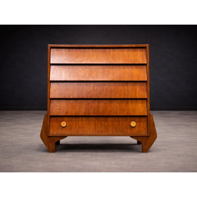 1950s Plywood Chest of Drawers by José Zanine Caldas, Z Móveis Artísticos, Brazil, 1950s - Lot 638 For Sale - Image 5 of 13
