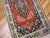 Late 19th Century 1890s Red Medallion Rustic Antique Persian Tabriz Rug 2'2" X 4'0" Knotted Wool Carpet For Sale - Image 5 of 7