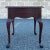 Coffee 2000s Ethan Allen Georgian Court Traditional Queen Anne Solid Cherry Side Table With Drawer (11-8407) For Sale - Image 8 of 12