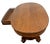Arts & Crafts Antique Tiger Oak Oval Center Table Parlor Coffee Table Arts & Crafts Mission For Sale - Image 3 of 10