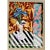 Red Late 20th Century Max Coyer "Single Iris" 1988 Signed Printer's Proof PP 2/6 Large 30x22 For Sale - Image 8 of 8