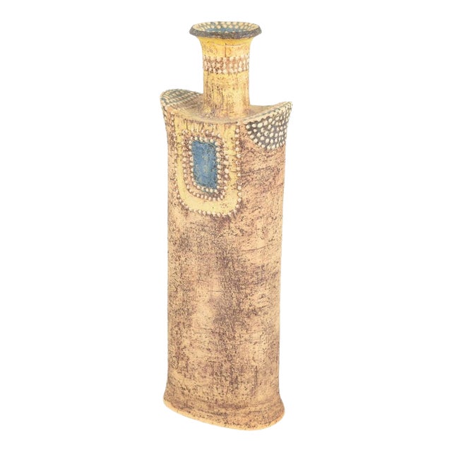 Art-Pattern Vase by Yngvor Blomström, Sweden, 1970s For Sale