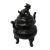 This is a nicely made oriental incense burner with a fine polish and finishing touch. It can be used as an incense holder,...