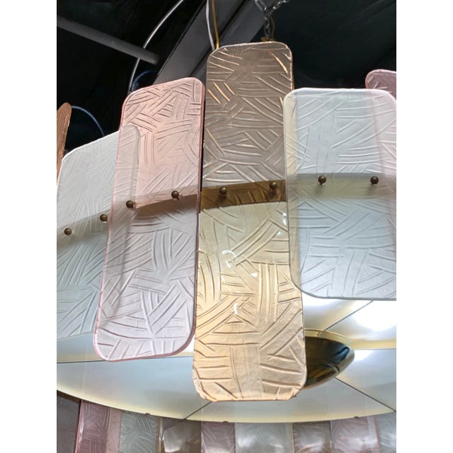 Modern Murano Glass Multicolored Round Chandelier For Sale In Dallas - Image 6 of 7