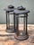 Contemporary Vintage Wrought Iron Lanterns - A Pair For Sale - Image 3 of 12