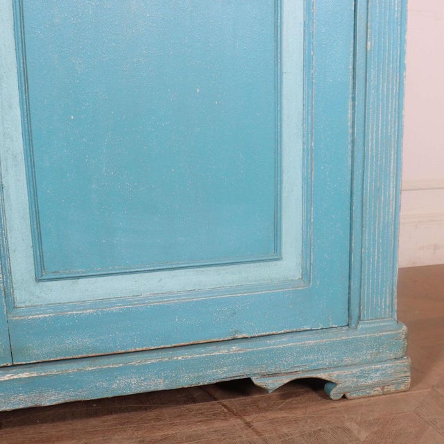 Early 19th Century Italian Painted Wardrobe For Sale - Image 7 of 13