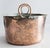 Large 19th-Century French Hammered Copper Pot For Sale - Image 4 of 12