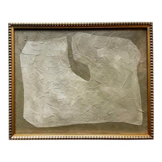 2025 "Munifico" Abstract Minimalist Painting on Canvas by Artist r.k. Red For Sale