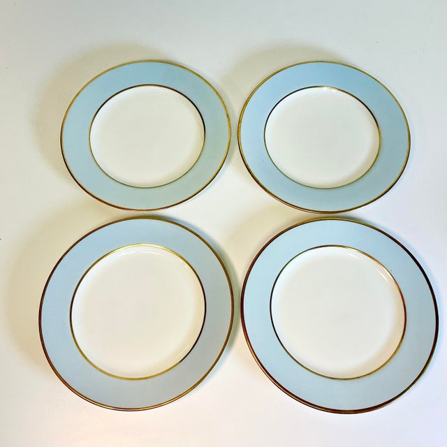 Vintage Coastal Hollywood Regency Ralph Lauren Hampton’s Tea Luncheon Plates, Cups - Set of 8 For Sale - Image 11 of 15