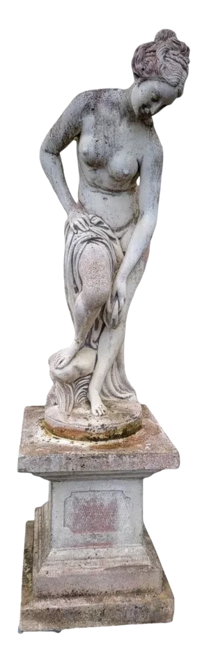 Sculpture of Venus Bathing, 1950, Stone
