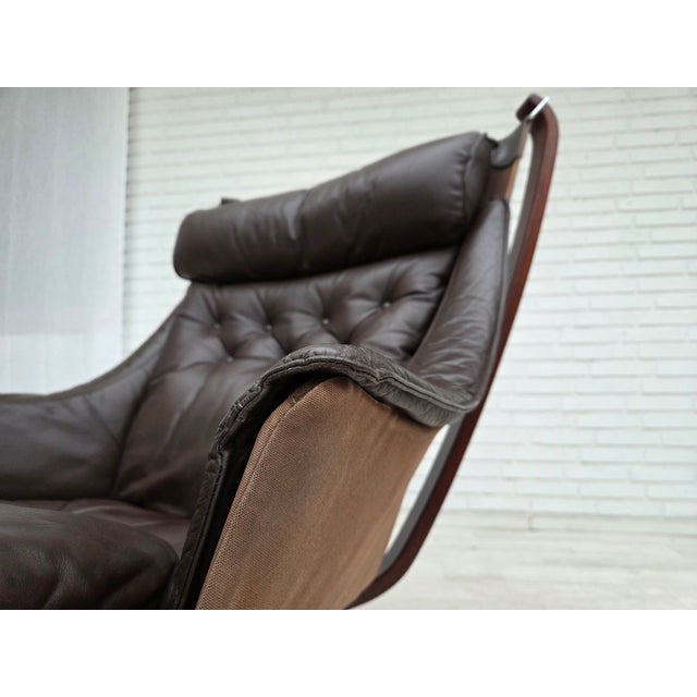 Norwegian Falcon Lounge Chair by Sigurd Ressel for Vatne Møbler, 1970s For Sale - Image 11 of 18