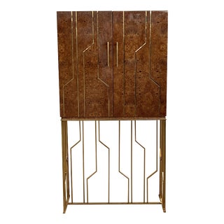 Briar Bar Cabinet, 1980s For Sale