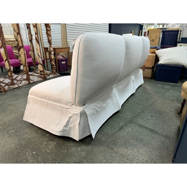 19th Century Madeleine Castaing Slipper Sofa Set of 2 For Sale In New York - Image 6 of 11
