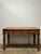 Rustic European Antique French Oak Console Table or Writing Desk For Sale - Image 3 of 11