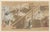 Japanese School, Tale of Genji Narrative Scene, Gouache, Ink, Watercolor, and Gilt on Paper, Edo Period, burlwood frame....