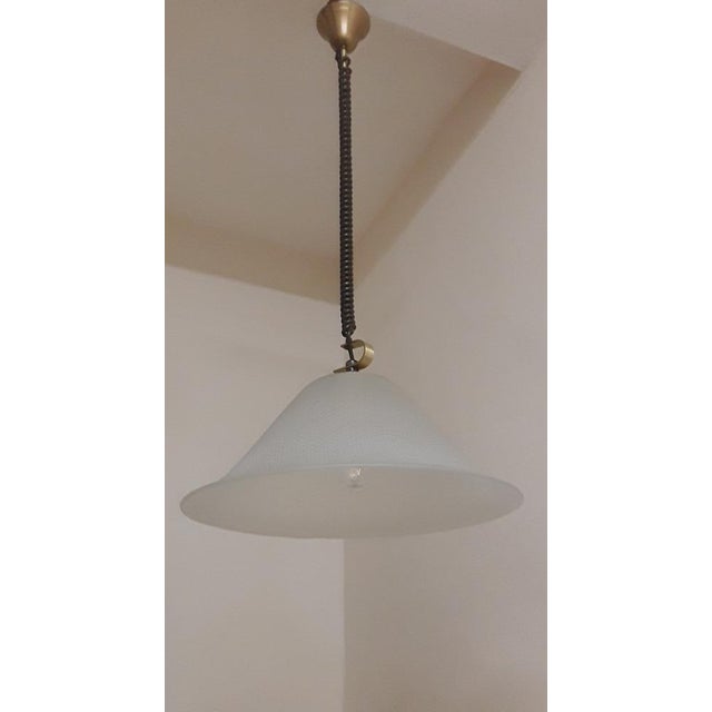 Vintage German Ceiling Lamp from Peill & Putzler, 1970s For Sale - Image 4 of 9