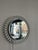 This iconic vintage mirror by the quality German brand Hillebrand combines functional design with atmospheric lighting....