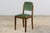 1930s 1930s French Art Deco Oak Dining Chairs in Green Velvet - Set of 6 For Sale - Image 5 of 18