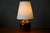 Brown Brutalist Wabi-Sabi Ceramic Table Lamp in Glazed Stoneware from Ateliers Du Genetiel, 1960s For Sale - Image 8 of 8