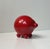 Mid-Century Modern Vintage Optimist Red Piggy Bank by Hans Gustav Ehrenreichs, 1970s For Sale - Image 3 of 9
