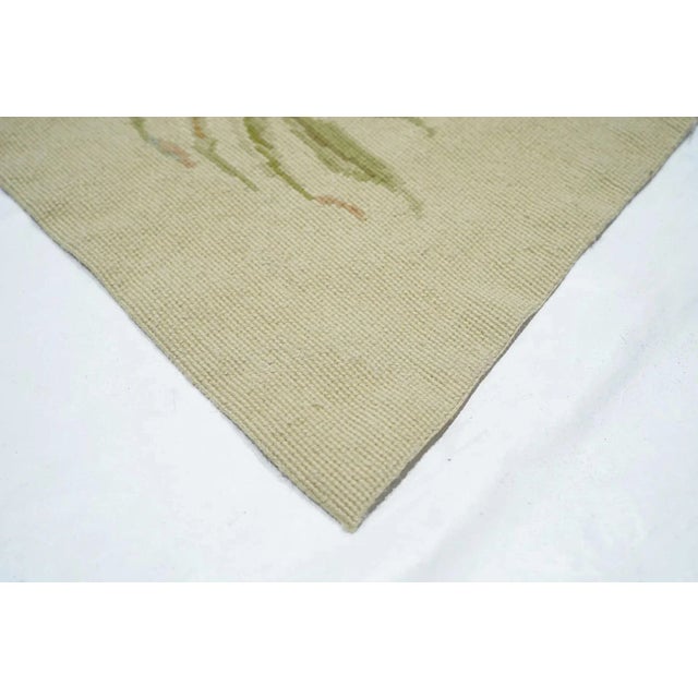 French Aubusson Design Rug 7'10'' X 9'10'' For Sale - Image 4 of 9