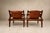 Brazilian Modern “Kilin” Armchairs in Jacarandá Rosewood & Leather by Sergio Rodrigues, 1973 For Sale - Image 17 of 18