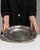 This mid 20th century plate from France is finished in silver. Its form follows honest, well-proportioned lines typical of...